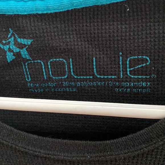 Womens Nollie thermal long sleeve tee shirt - Picture 3 of 3